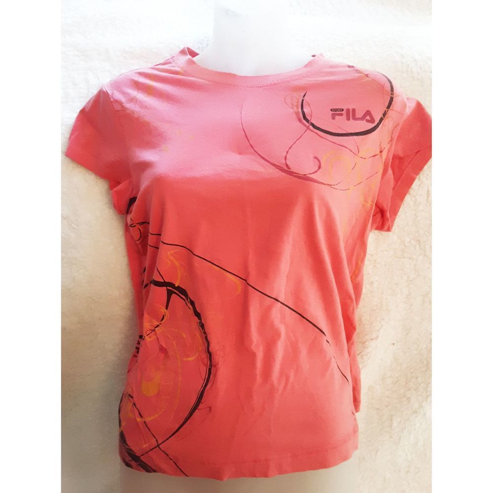 Fila Sport Pink T shirt Size Junior L